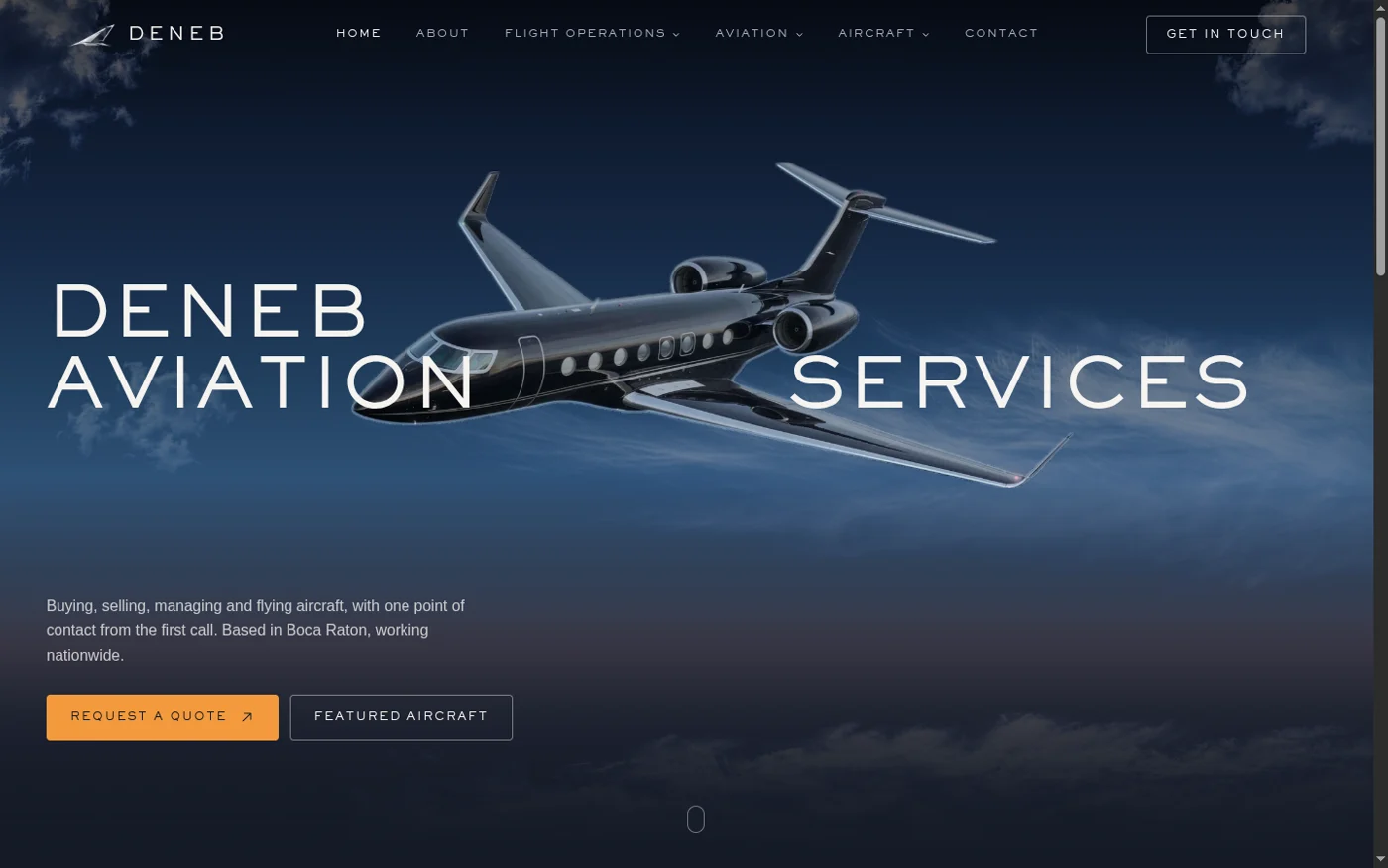 The Deneb website